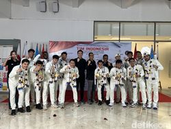 Raih Emas SEA Games, Tim Futsal Putra RI Pulang Disambut bak Pahlawan