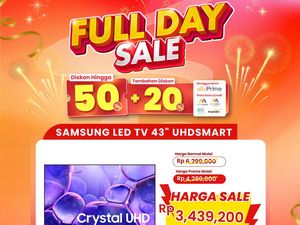 LED TV 43 Inch di Transmart Full Day Sale Diskon Jadi Cuma Rp 3 Jutaan