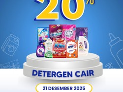 Cuma di Transmart Full Day Sale, Beli Deterjen Jadi Semurah Ini