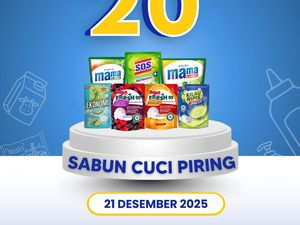 Sabun Cuci Piring di Transmart Full Day Sale Lagi Murah-murahnya, Serbu!