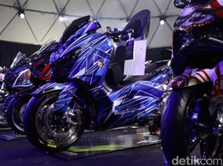 Yamaha XMax Hedon Asal Medan Jadi King Customaxi 2025