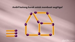 Tantangan Geser Batang Korek Ini Katanya Mudah buat IQ Tinggi, Kamu Termasuk?