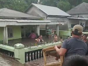 8 Kelurahan di Rejang Lebong Terendam Banjir Usai Diguyur Hujan Deras