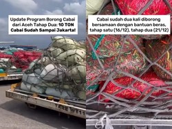 Makanan Perusak Jantung hingga 10 Ton Cabe Takengon Tiba di Jakarta