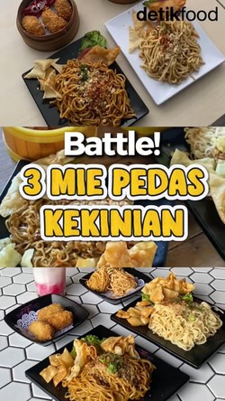 Video: Adu Rasa 3 Mie Pedas Kekinian, Mana yang Paling Bikin Ketagihan?