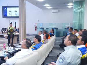 Kapolri Tinjau Arus Nataru, Kakorlantas Paparkan Kesiapan Hadapi Cuaca Buruk