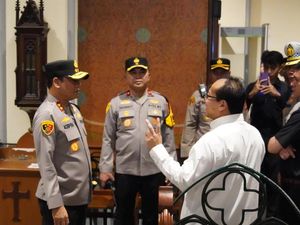 Kapolda Metro Cek Pengamanan di Katedral dan Immanuel, Pastikan Natal Aman