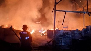 Toko Material dan Penggilingan Padi di Demak Terbakar, Pemilik Rugi Rp 1,4 M