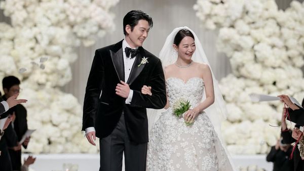 Foto-foto dari Pernikahan Kim Woo Bin dan Shin Min Ah