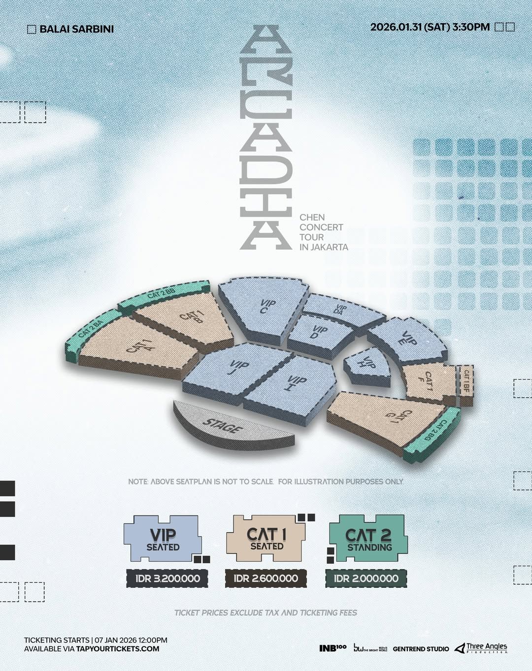 CHEN CONCERT TOUR <Arcadia> in JAKARTA.