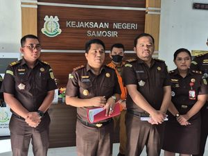 Korupsi Bantuan Bencana dari Kemensos Rp 1,5 Miliar, Kadis di Samosir Ditahan
