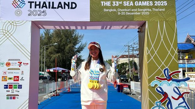 Martina Ayu Pratiwi saat tampil di SEA Games 2025. Dok. Martina Ayu Pratiwi