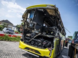Fakta-fakta Laka Horor Bus PO Cahaya di Tol Semarang Tewaskan 16 Orang
