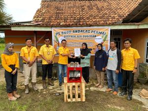 Dukung Kembangkan UMKM, BAP Berikan Mesin-Desain Label ke Desa di OKI