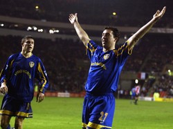 Robbie Fowler - Liverpool, Leeds, Man City = 10 laga, 9 gol. Foto: Getty Images/Gary M. Prior