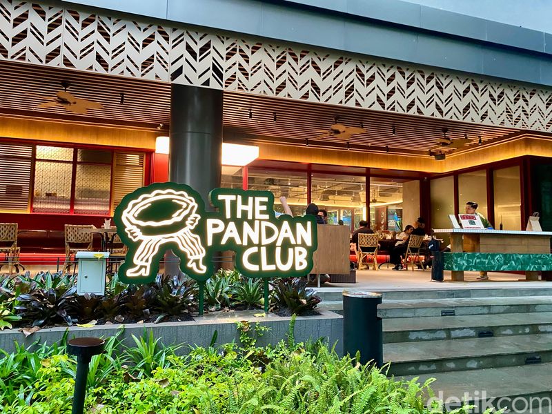 The Pandan Club: Cicip Nasi Lemak hingga Egg Tart Pandan di Kafe Hutan Kota The Pandan Club
