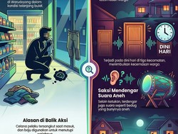 Aksi Telanjang Bulat Arvan hingga Ketukan Pintu Misterius di Sukabumi