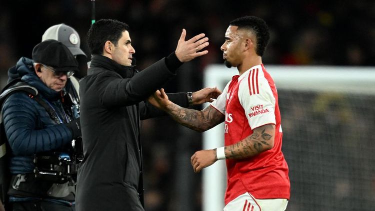 Kagum! Arteta Soroti Jiwa Petarung Gabriel Jesus