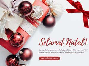 50++ Contoh Kartu Ucapan Natal 2025 Estetik, Gratis dan Bisa Diedit