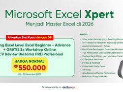 Perbesar Peluang Karier! Kuasai Microsoft Excel dari Beginner hingga Advance