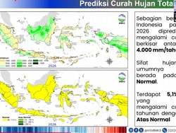 BMKG: Aceh-Sumbar Berpotensi Curah Hujan Tinggi Lagi di Akhir 2026