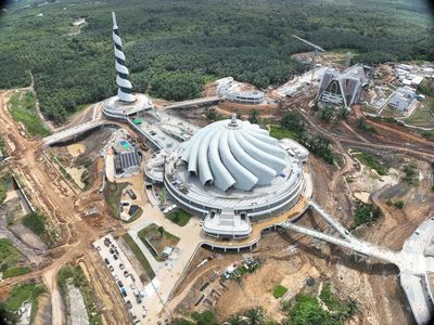 Masjid IKN Sudah Hampir Jadi, Begini Penampakan Terbarunya