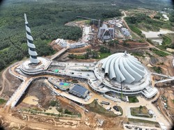 Gibran Paparkan Progres Terkini IKN, Masjid dan Gereja Hampir Rampung