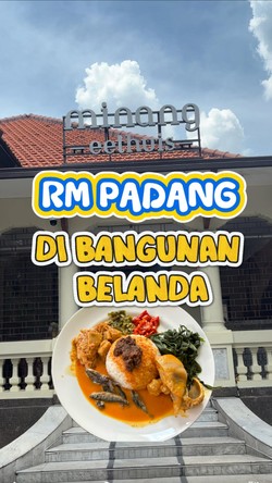 Video: RM Padang di Bangunan Bersejarah Berusia 107 Tahun