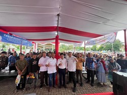Sambut HUT Ke-50, INALUM Gelar Pasar Murah di 10 Kabupaten/Kota di Sumut