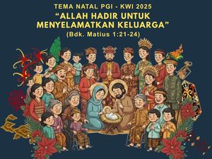 Tema Natal 2025 Nasional Resmi PGI-KWI Lengkap dengan Pesan Rohani
