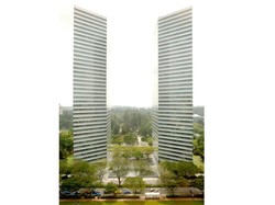 Ilusi Mata! Gedung Ini Tampak Tipis Dilihat dari Depan, tapi...