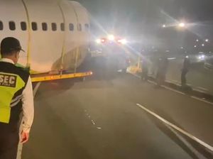 Pesawat di Bandara Soetta Diviralkan Tergelincir, Polisi Ungkap Fakta