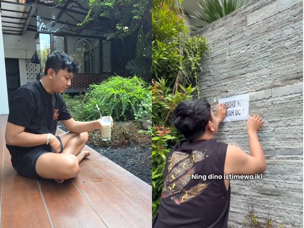 Momen Denny Caknan Ngopi Santai di Rumah hingga di Restoran Bali