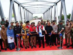 Jembatan Sungai Malake Resmi Beroperasi, Akses Sidrap-Wajo Jadi Lebih Cepat