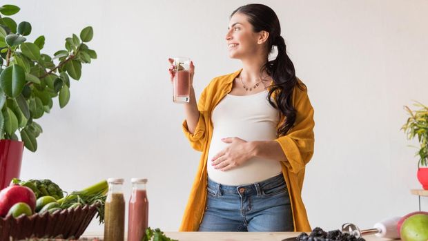 ilustrasi Jus Ibu Hamil