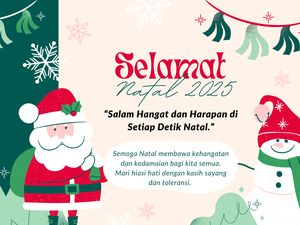 60 Ucapan Natal 2025 untuk Teman Kerja, Formal hingga Santai