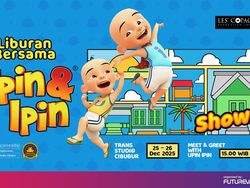 Upin & Ipin Hadir di Trans Studio Cibubur, Liburan Keluarga Jadi Lebih Spesial