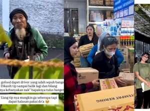 Viral! Ojol Lansia Antar Pesanan Makanan, Netizen Berujung Buka Donasi