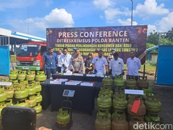 Polda Banten Bongkar SPBE di Serang Kurangi Takaran LPG, Kerugian Rp 3 M