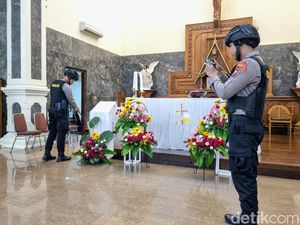Jelang Natal, Polisi Sterilisasi Seluruh Gereja di Ponorogo