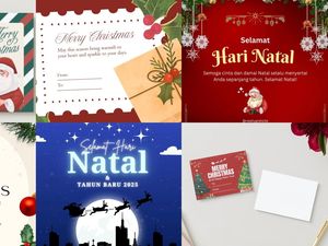 20 Link Kartu Ucapan Natal 2025 dan Tahun Baru 2026 Beserta Kata-katanya