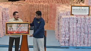 Potret Gunungan Uang Rp 6,6 Triliun Hasil Penertiban Hutan dan Kasus Korupsi