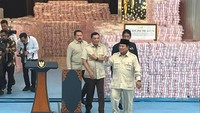 Prabowo Hadiri Penyerahan Duit Rp 6,6 T Hasil Rampasan Perkara di Kejagung