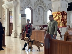 Gereja Katedral Denpasar Disterilisasi Jelang Natal