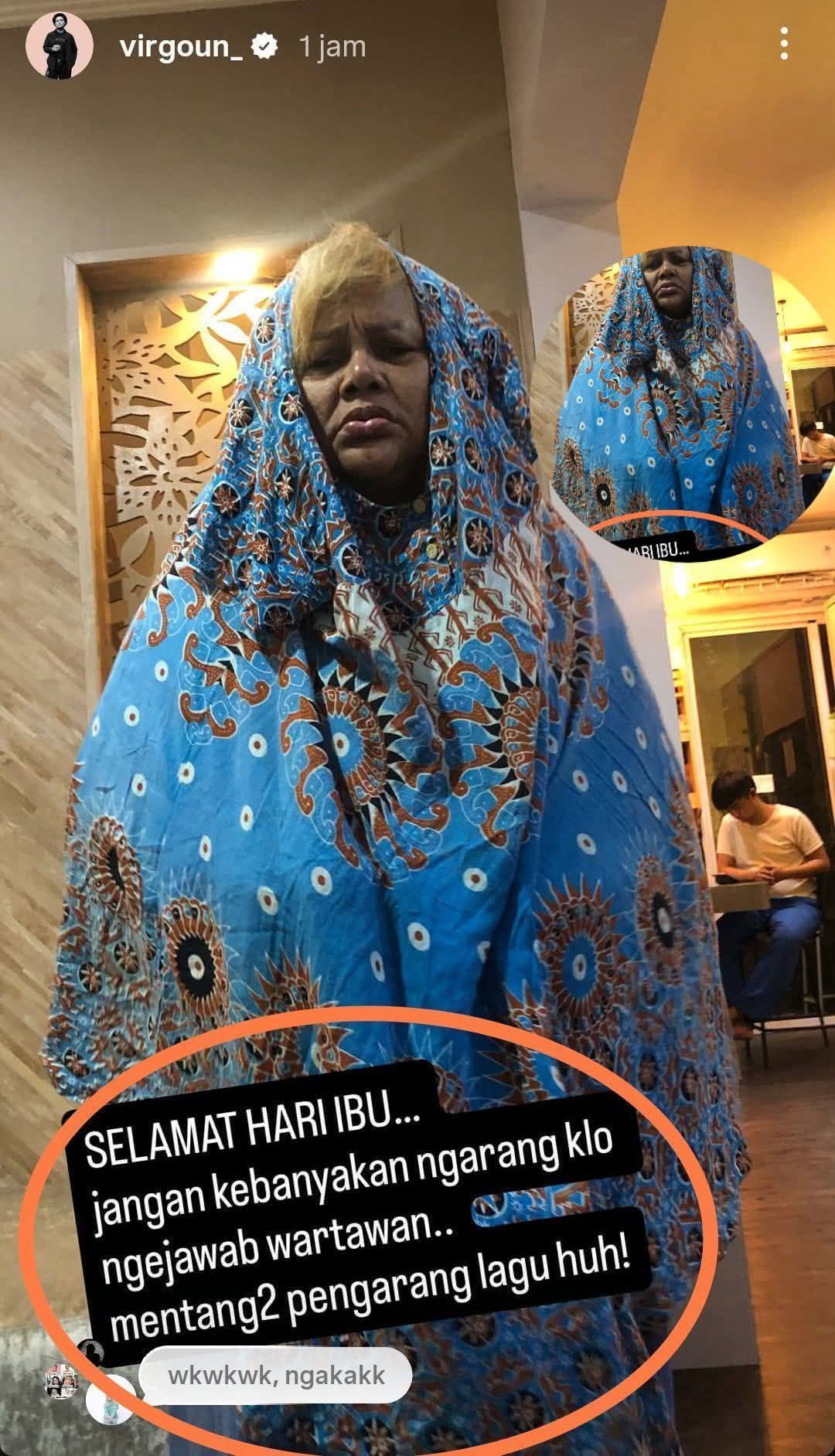 Ucapan Hari Ibu Virgoun untuk Eva Manurung