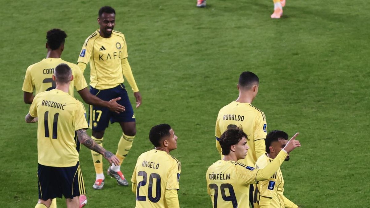 Al Nassr menang 5-1 atas Al Zawraa di laga terakhir ACL 2 2025/2026. (X @AlNassrFC_EN)