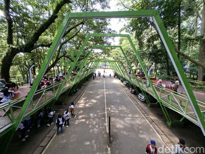 Liburan Murah Meriah di Hutan Kota Babakan Siliwangi Bandung