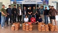 BNN Sumbar Bongkar Peredaran 100 Paket Ganja di Agam, 3 Orang Diamankan