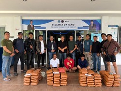 BNN Sumbar Bongkar Peredaran 100 Paket Ganja di Agam, 3 Orang Diamankan