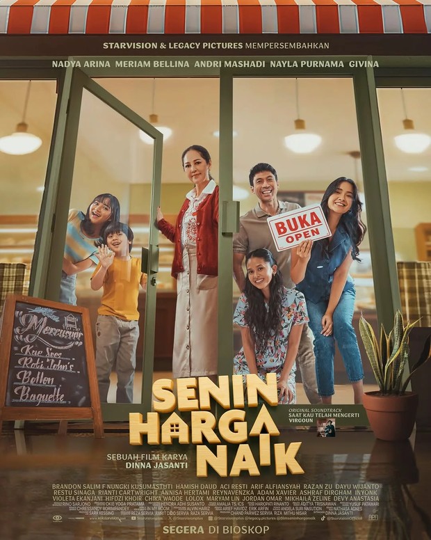 Film bioskop terbaru Senin Harga Naik (2026)/Foto: Legacy Pictures